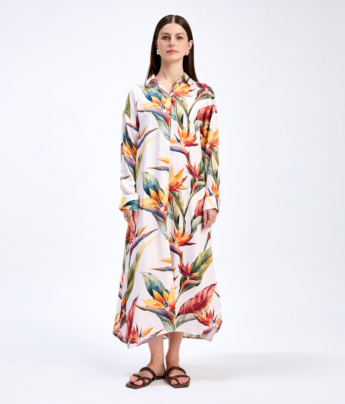 Tropique Voyage Shirt Dress