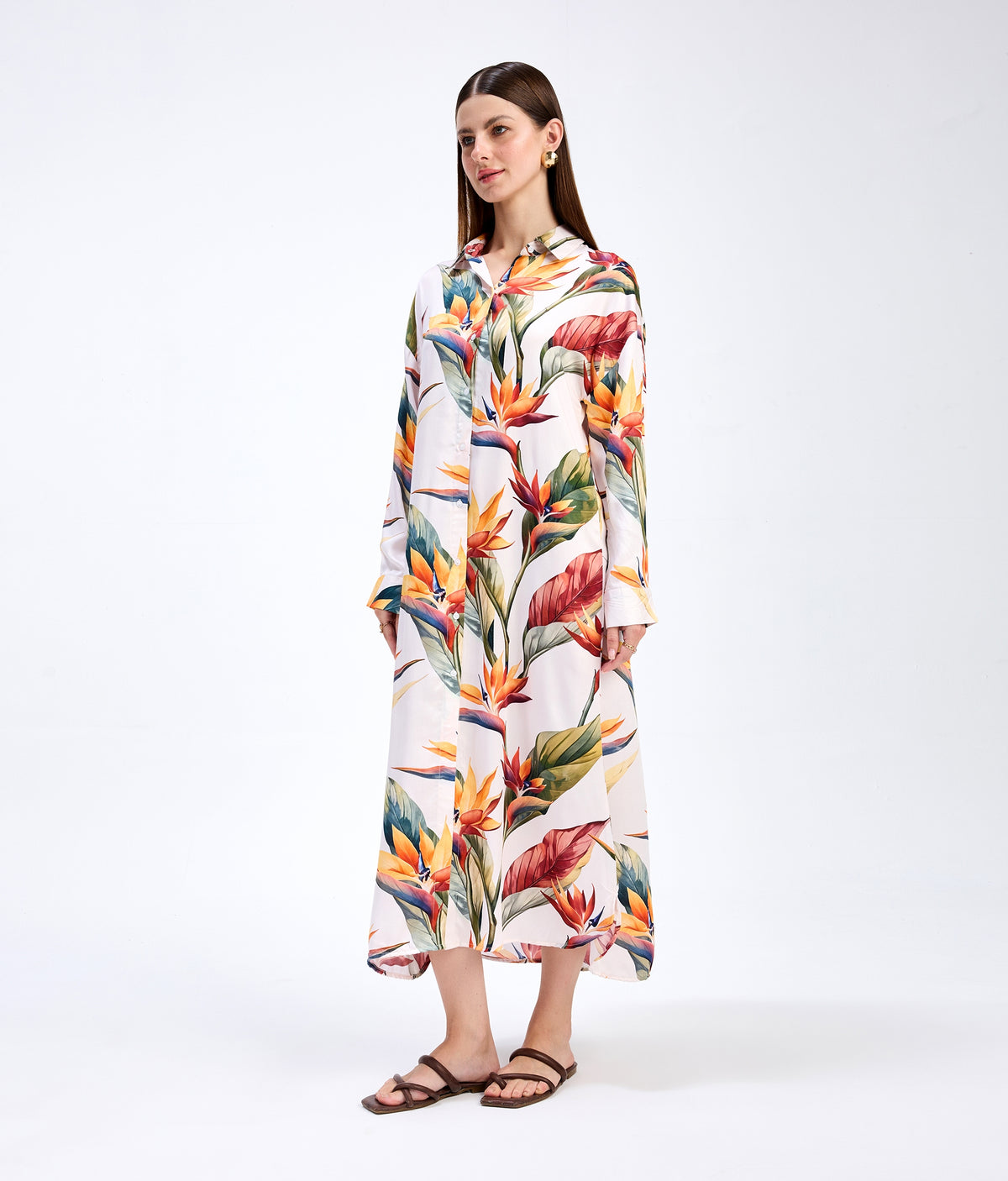 Tropique Voyage Shirt Dress