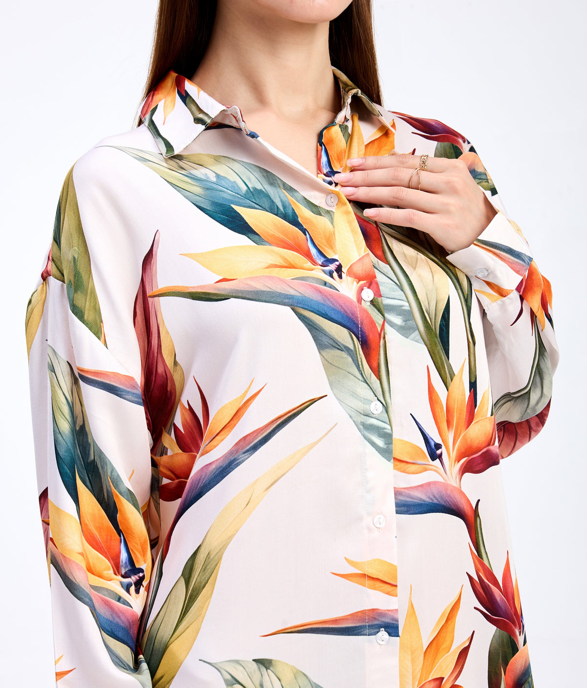 Tropique Voyage Shirt Dress