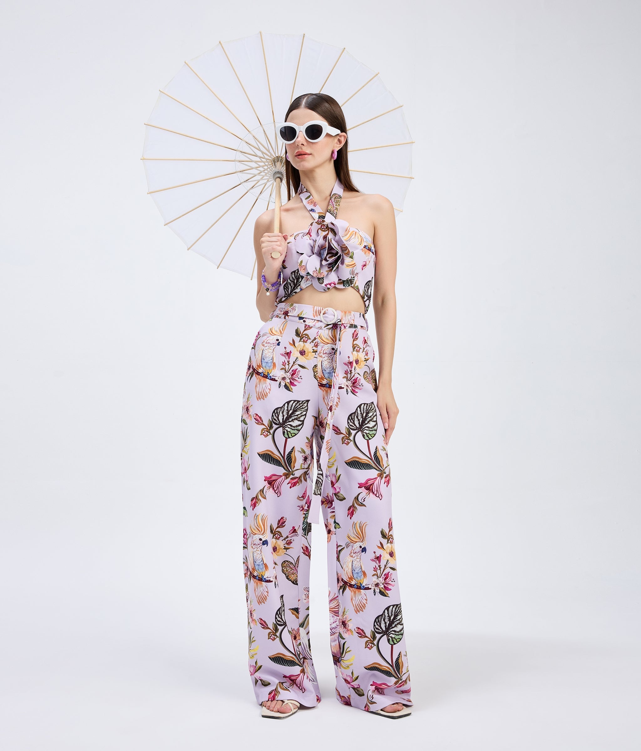 Lilac Tropica Coord Set