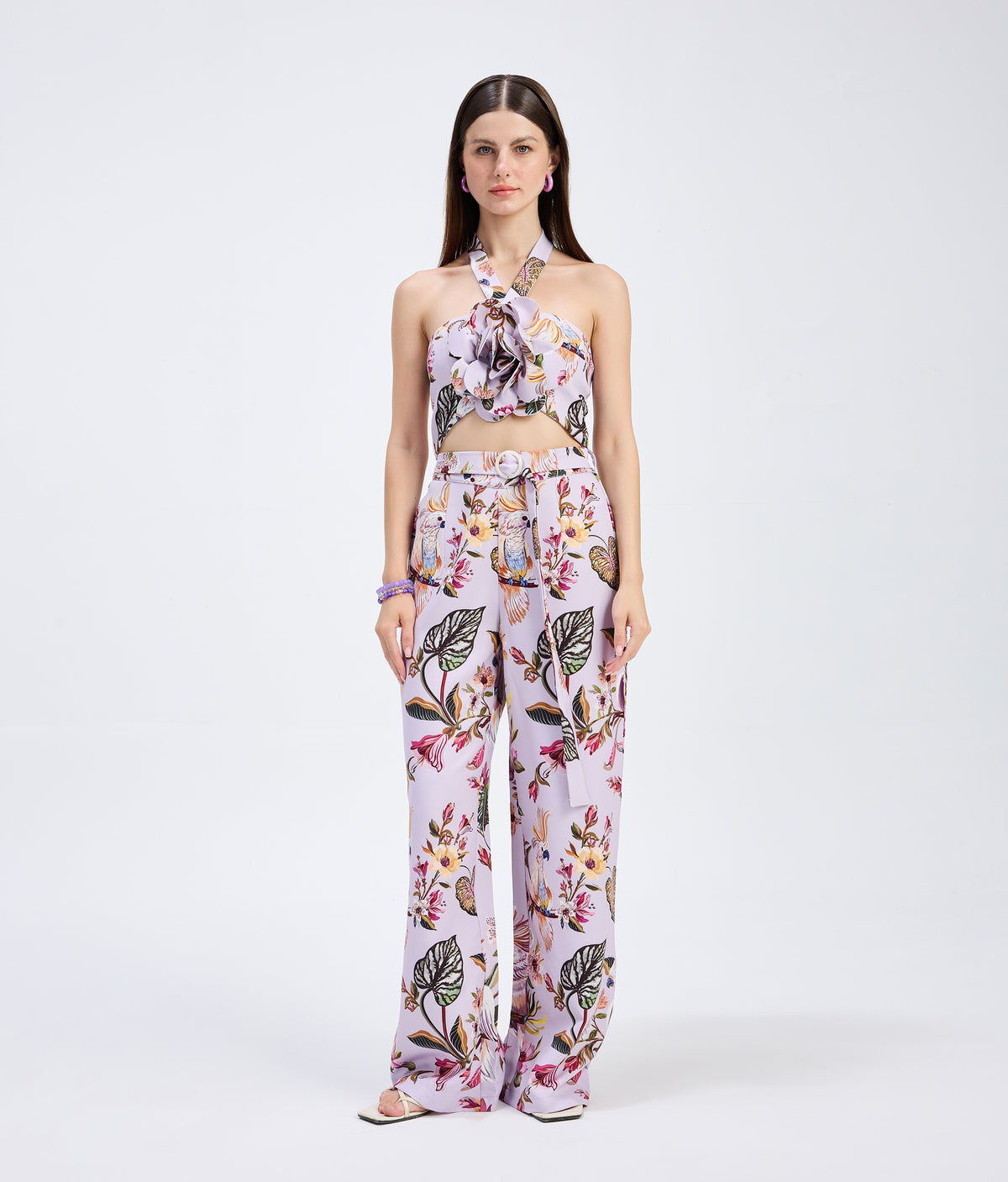 Lilac Tropica Coord Set