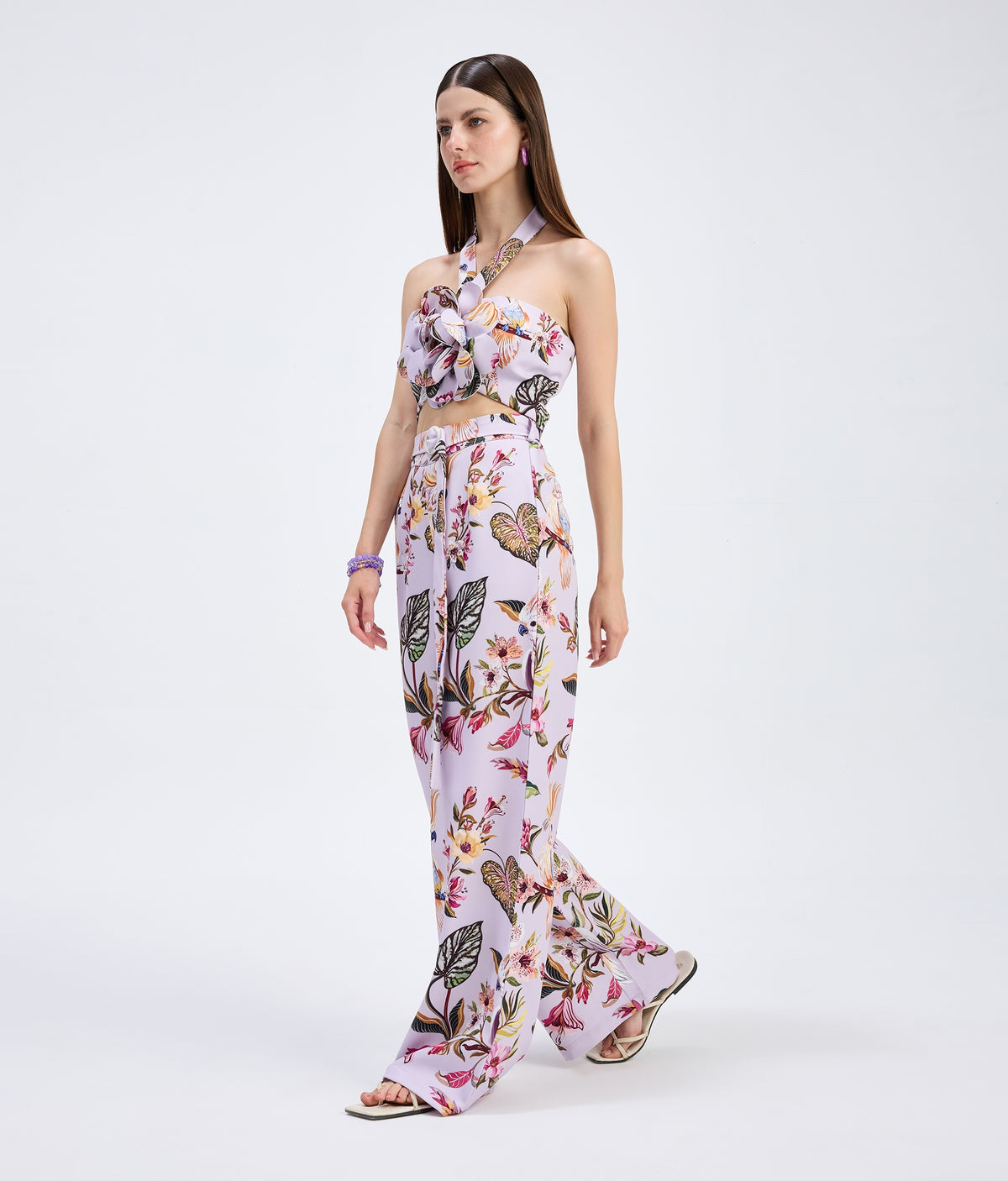 Lilac Tropica Coord Set
