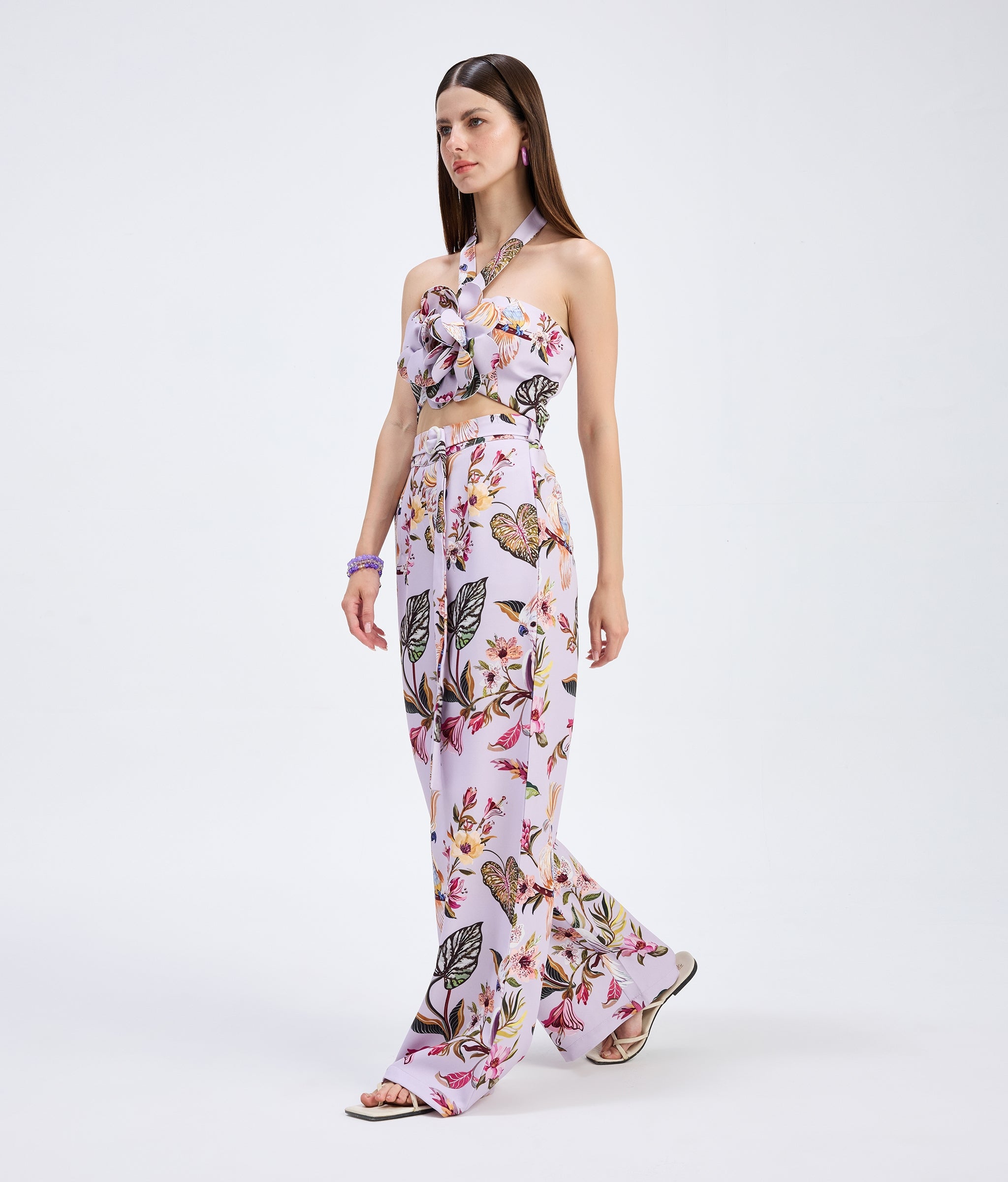 Lilac Tropica Coord Set
