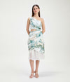 Tidal Cutout Fringe Dress