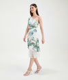 Tidal Cutout Fringe Dress