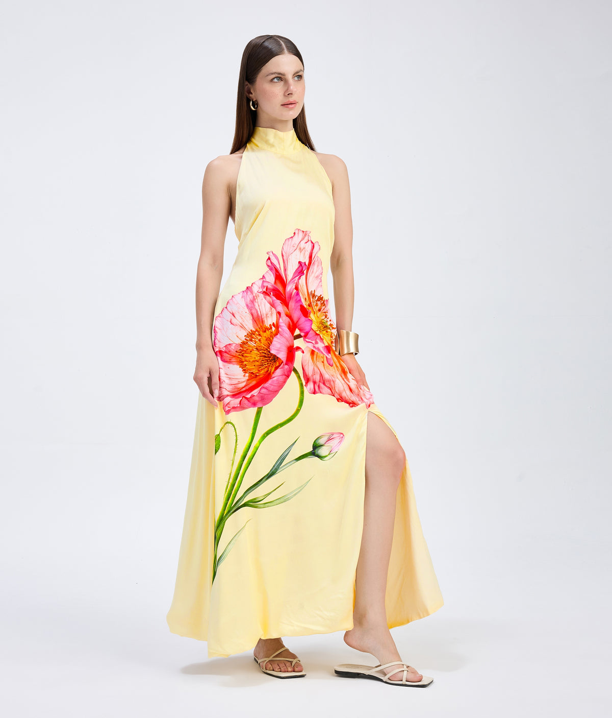 Wildflower Halterneck Maxi Dress
