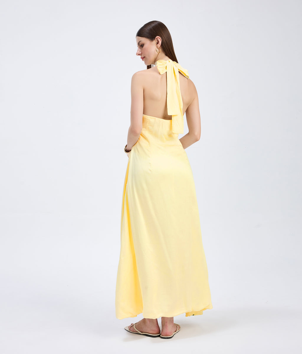 Wildflower Halterneck Maxi Dress