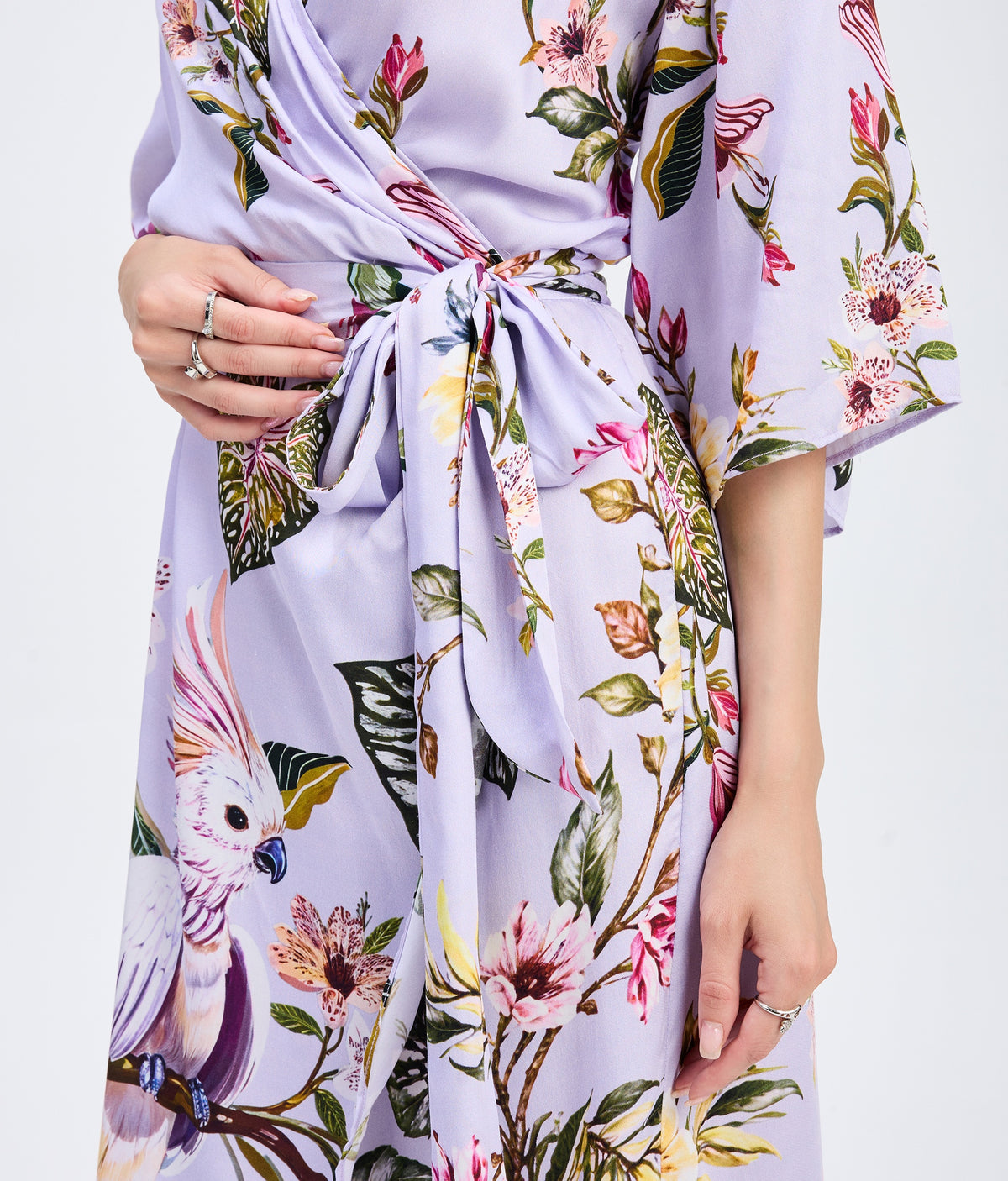 Luna Garden Wrap Dress