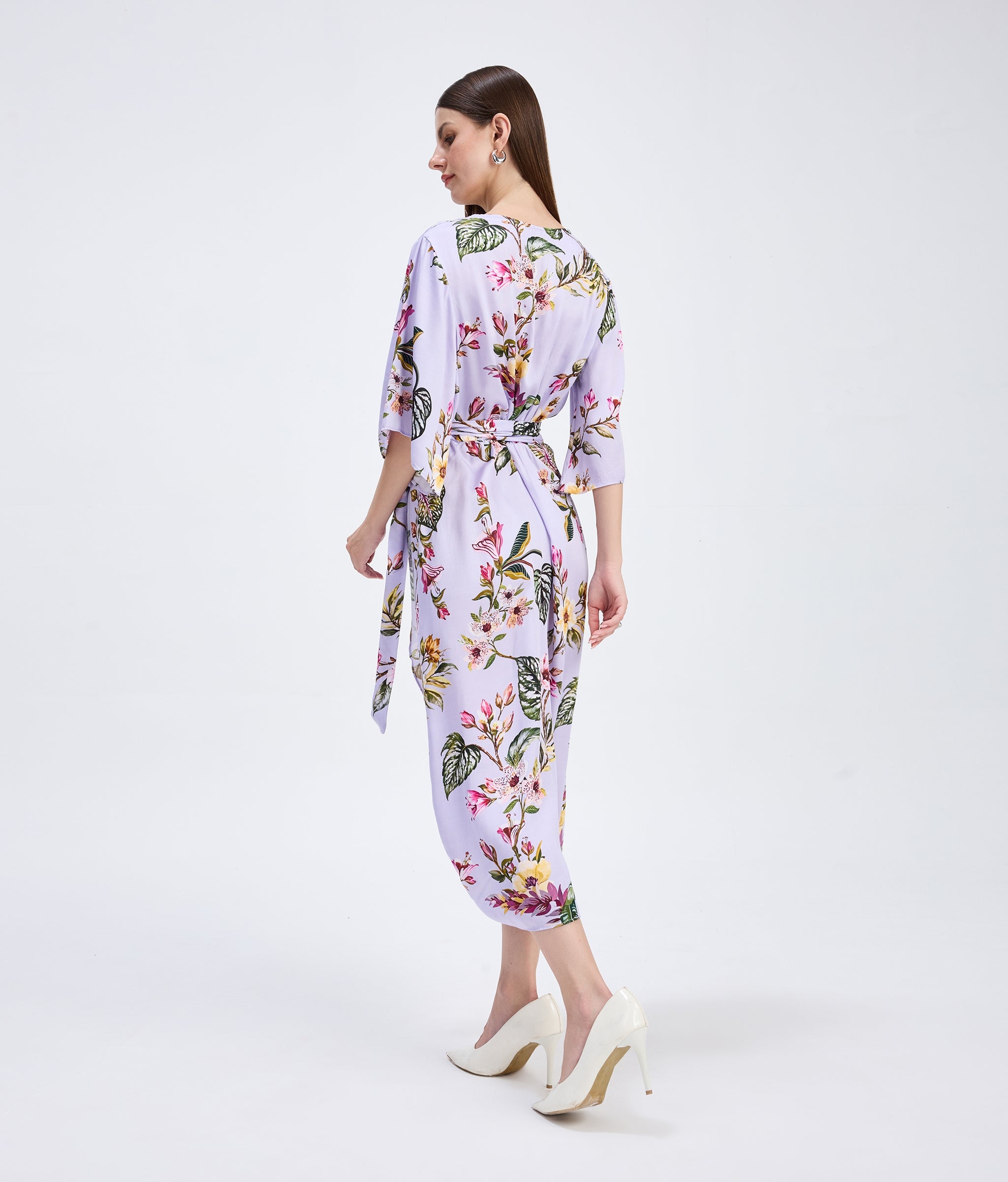 Luna Garden Wrap Dress