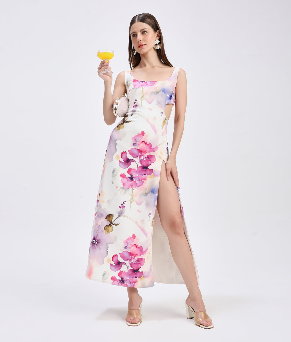 Golden Hour Cutout Dress