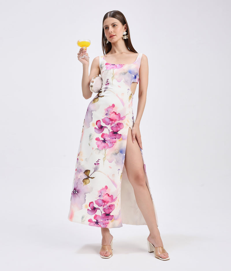 Golden Hour Cutout Dress