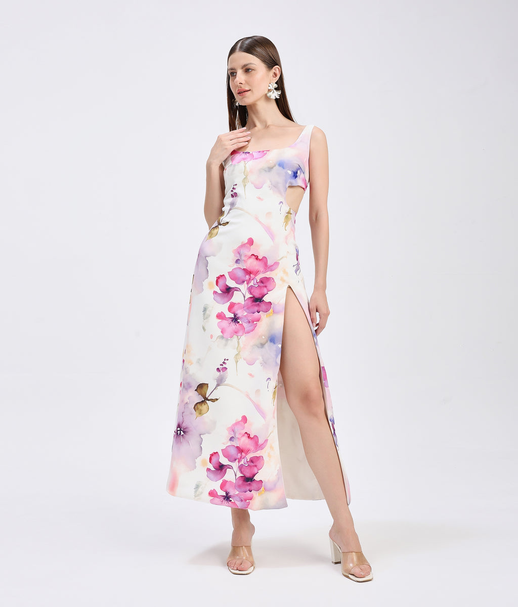 Golden Hour Cutout Dress