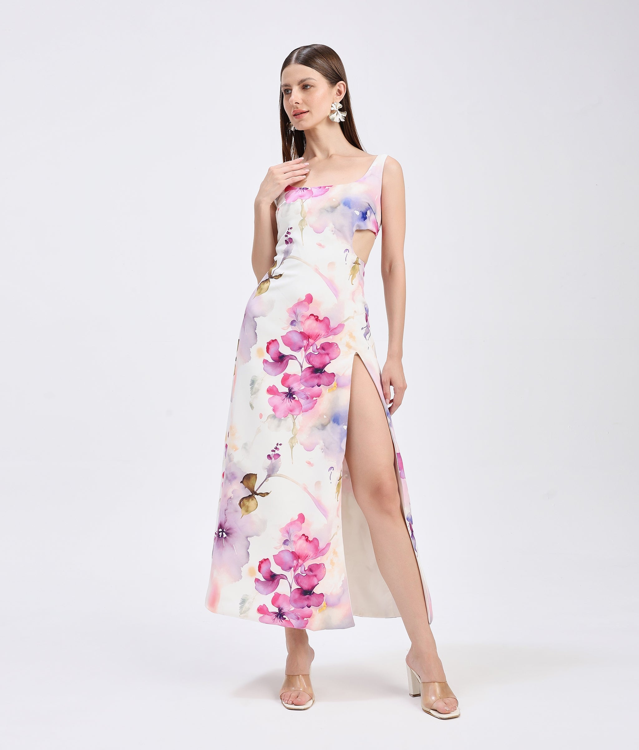 Golden Hour Cutout Dress