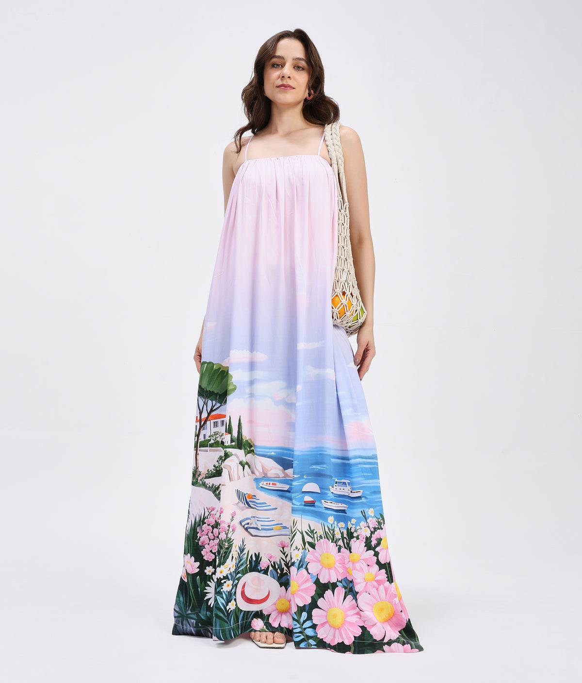 French Riviera Maxi Dress