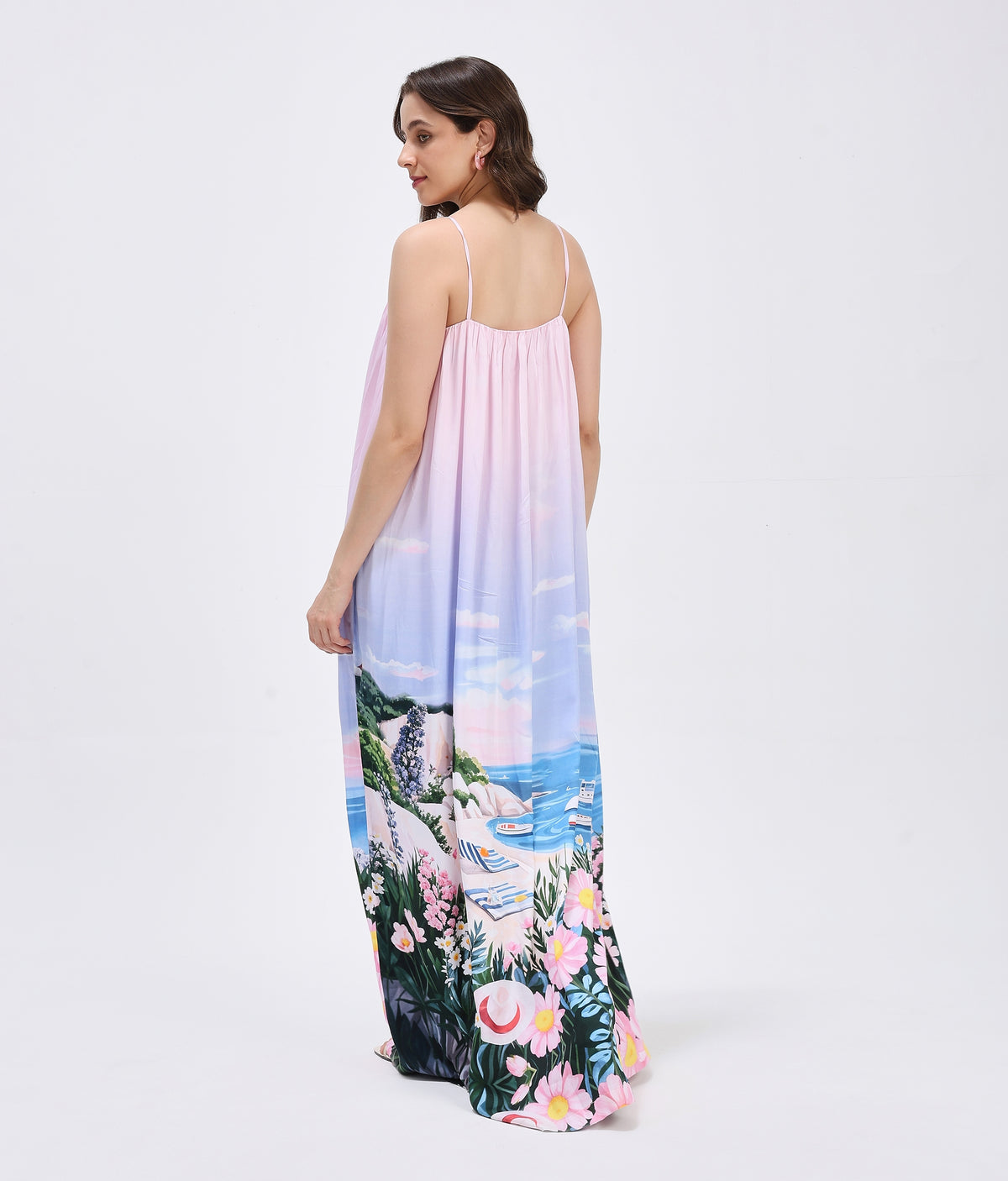 French Riviera Maxi Dress