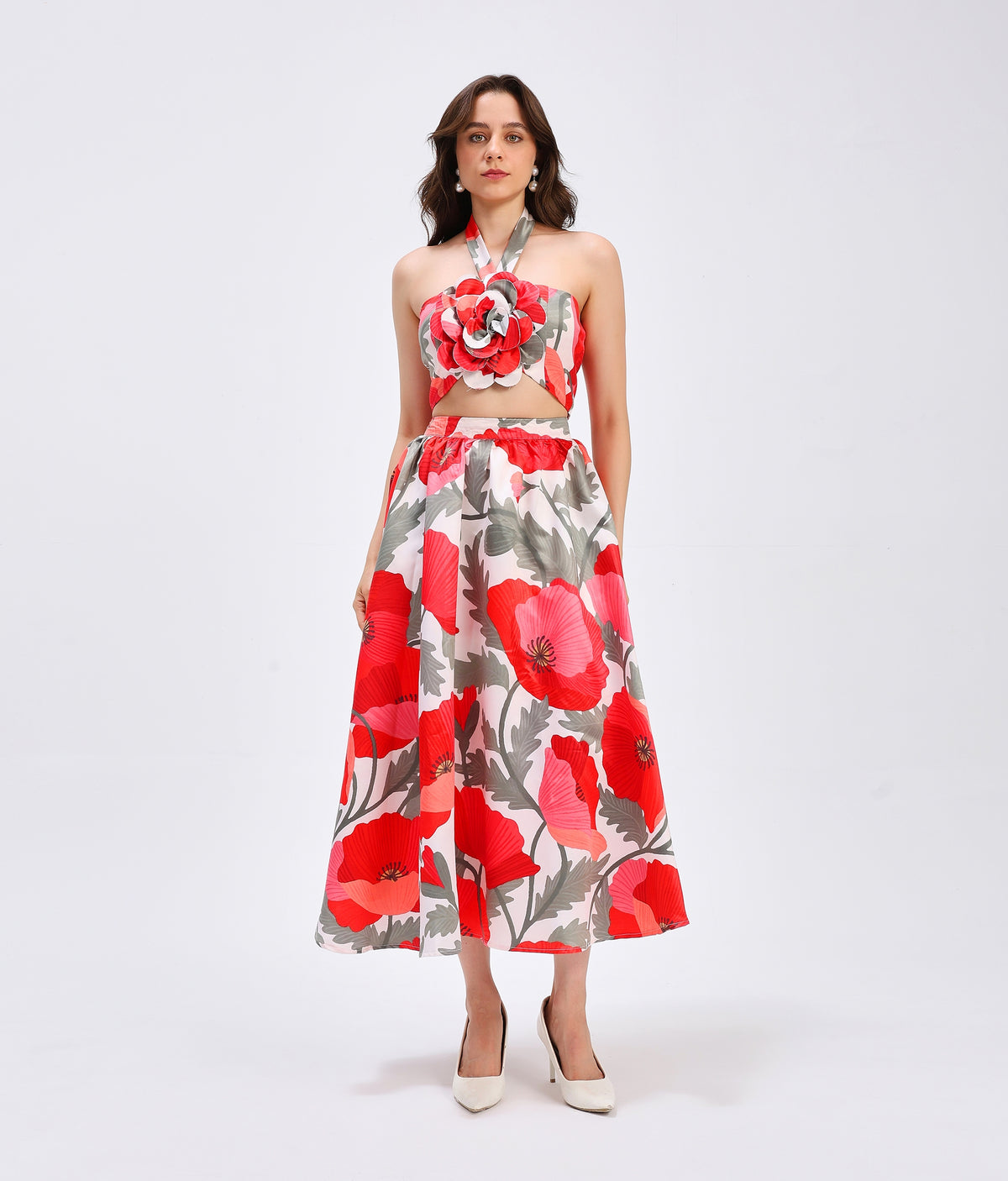 Poppy Jardin Skirt Set