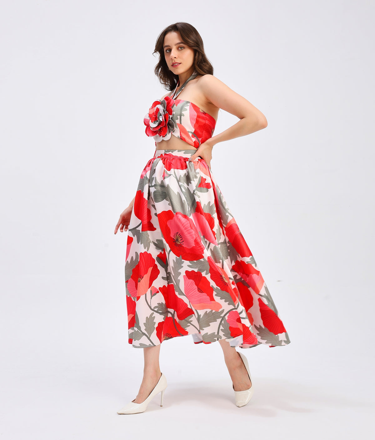 Poppy Jardin Skirt Set