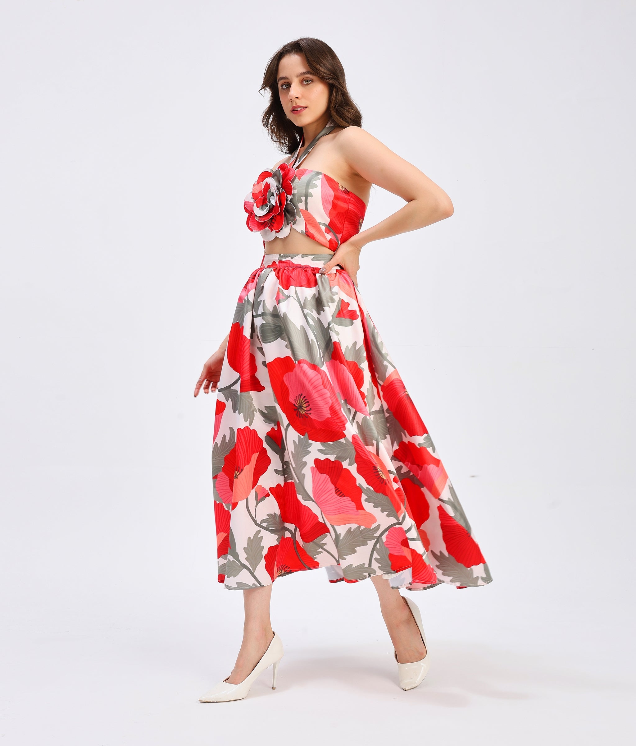 Poppy Jardin Skirt Set