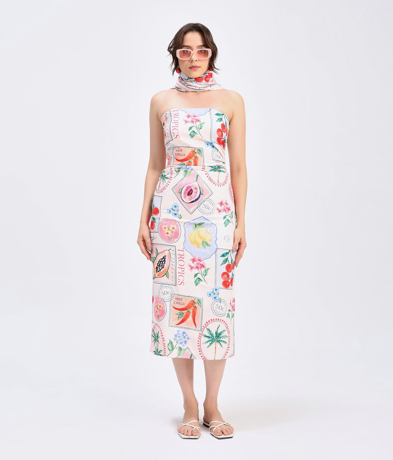 Tuscan Memoirs Tube Dress