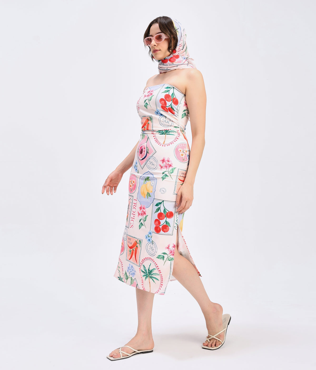 Tuscan Memoirs Tube Dress