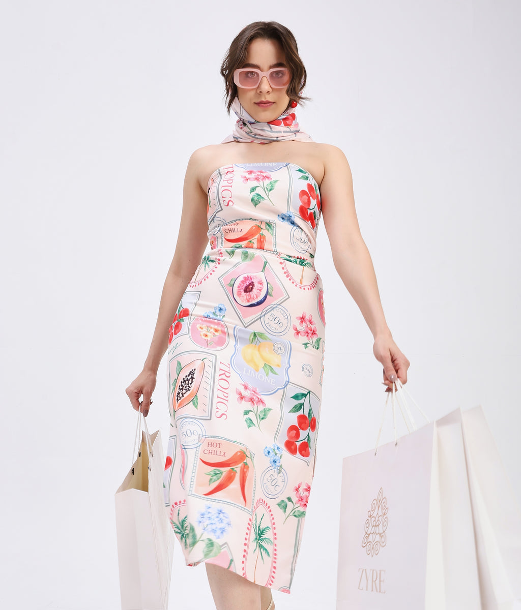 Tuscan Memoirs Tube Dress