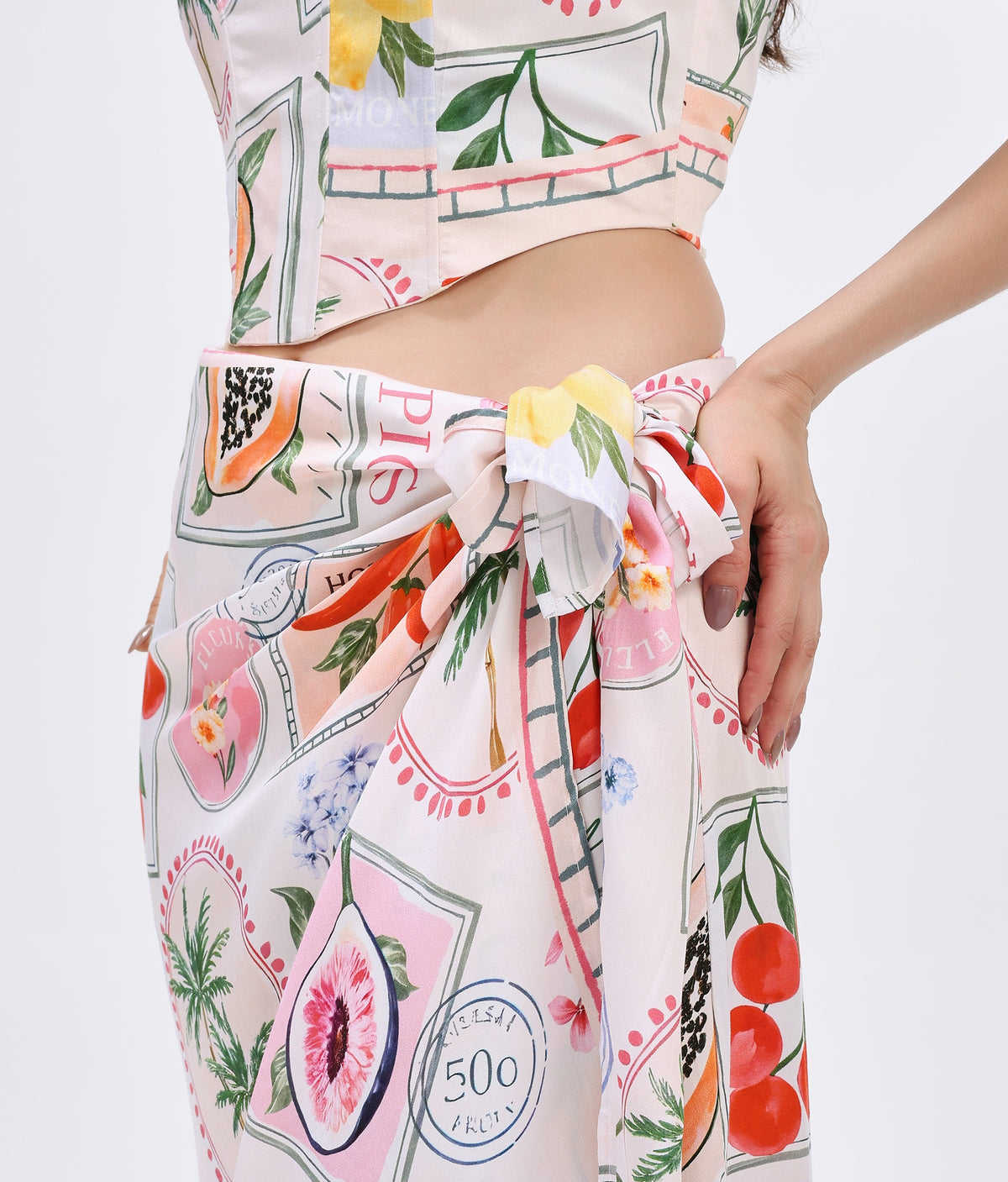 Weekend in Capri Sarong Skirt Set