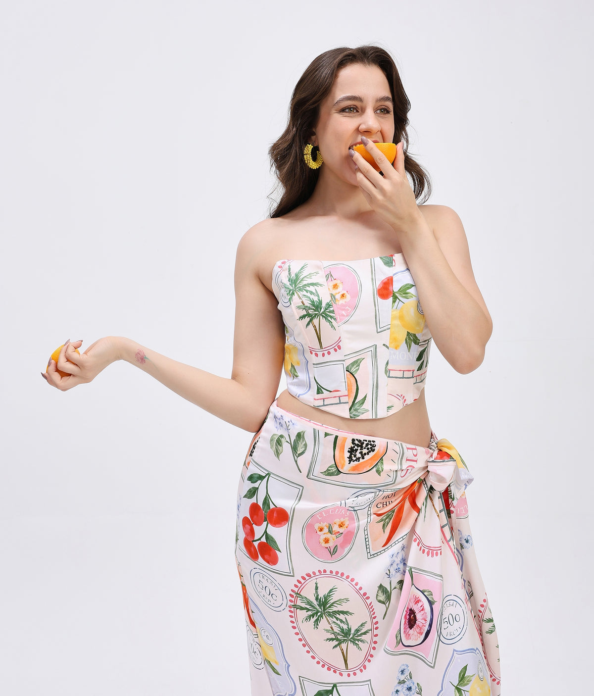 Weekend in Capri Sarong Skirt Set