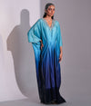 Marine Crista Ombre Kaftan