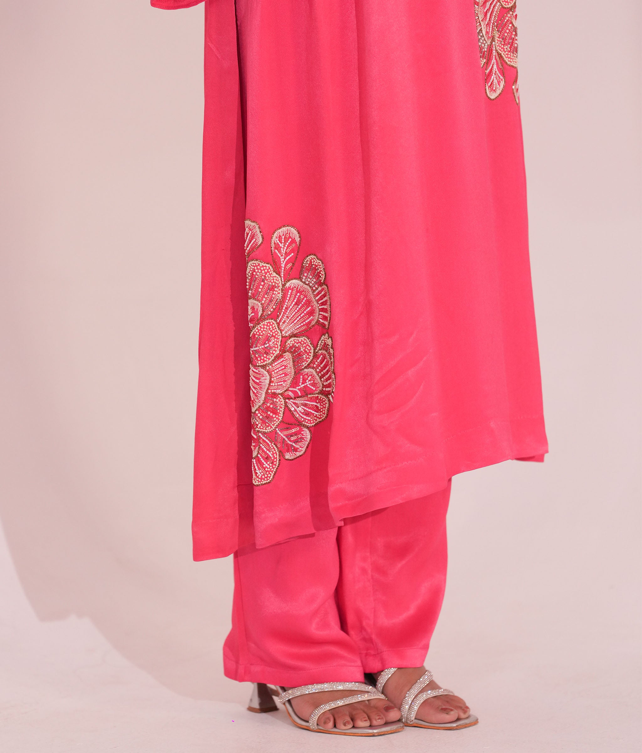 Papillon Rosé Kurta Set