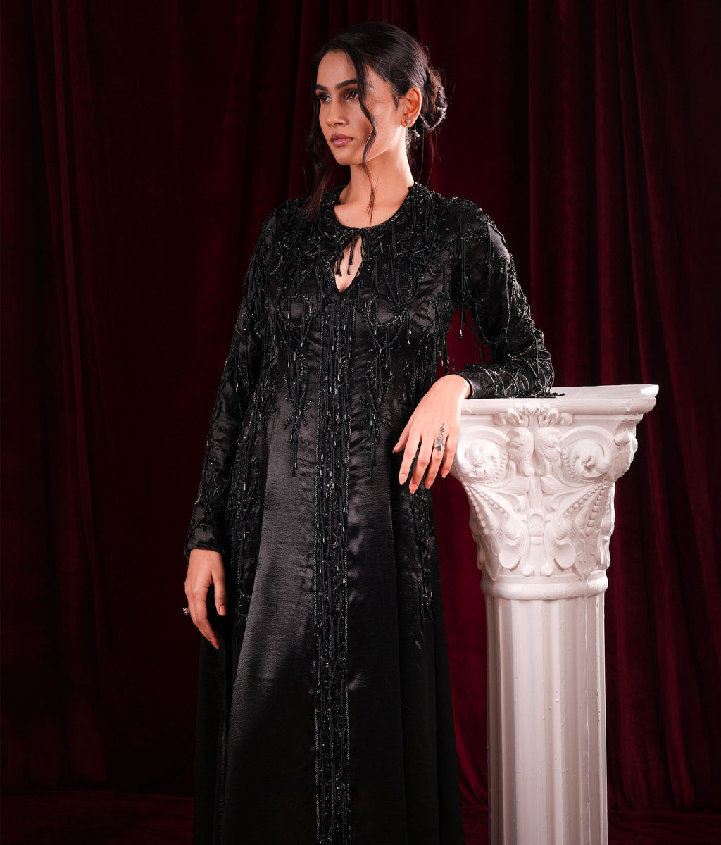 Noir Empress Keyhole Gown