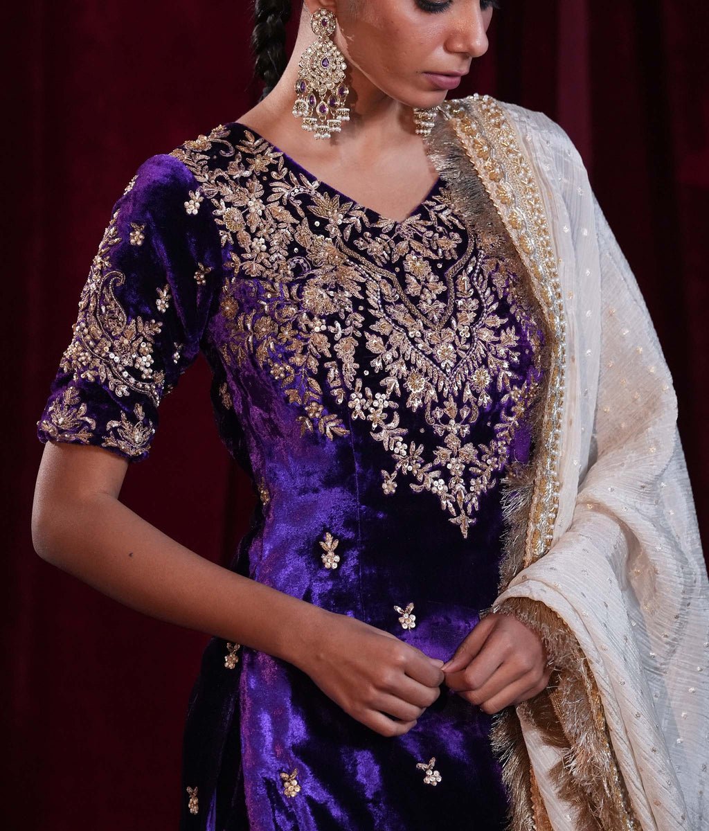 Zar Banafsha Suit Set