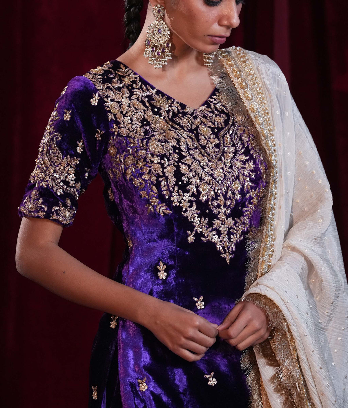 Zar Banafsha Suit Set