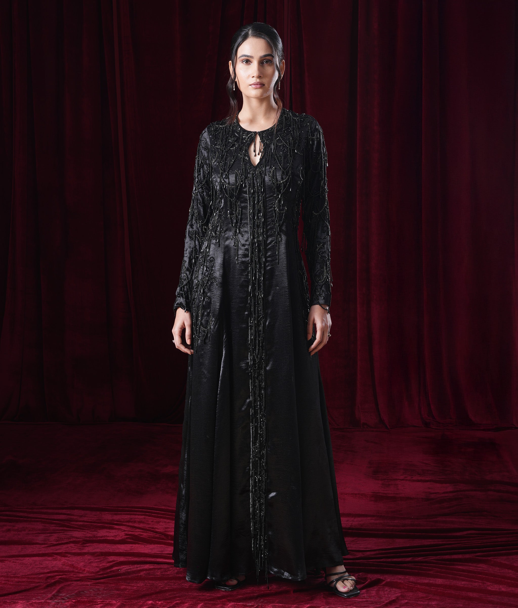 Noir Empress Keyhole Gown