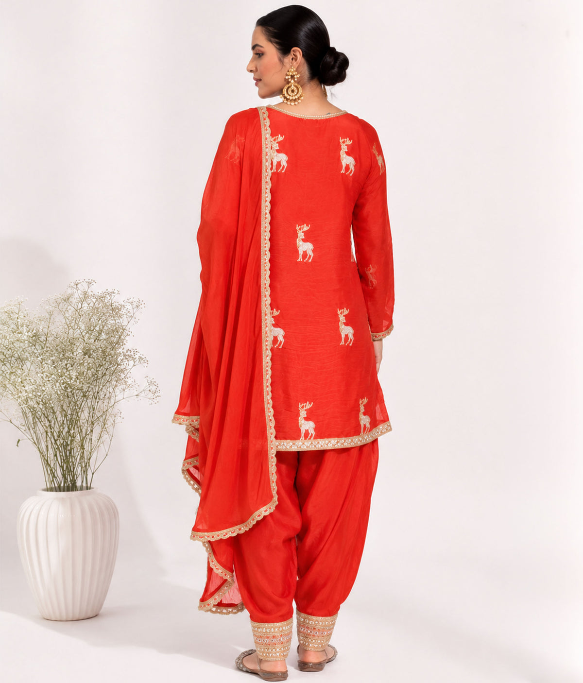 Reindeer Rust Choga Set