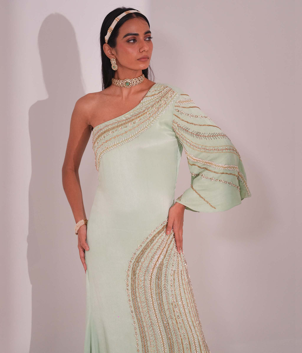 Menthe Asyméa Dress