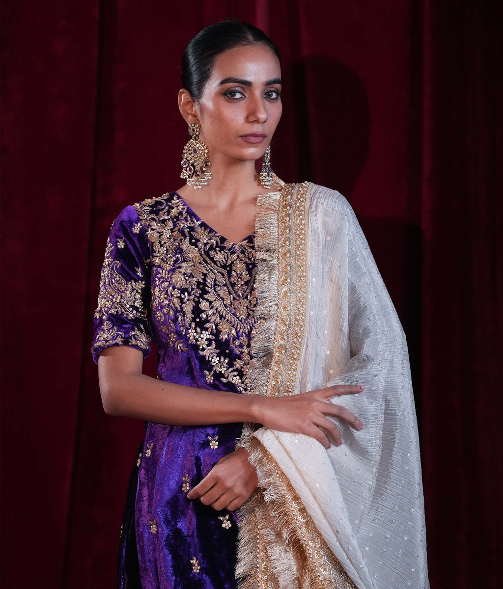 Zar Banafsha Suit Set