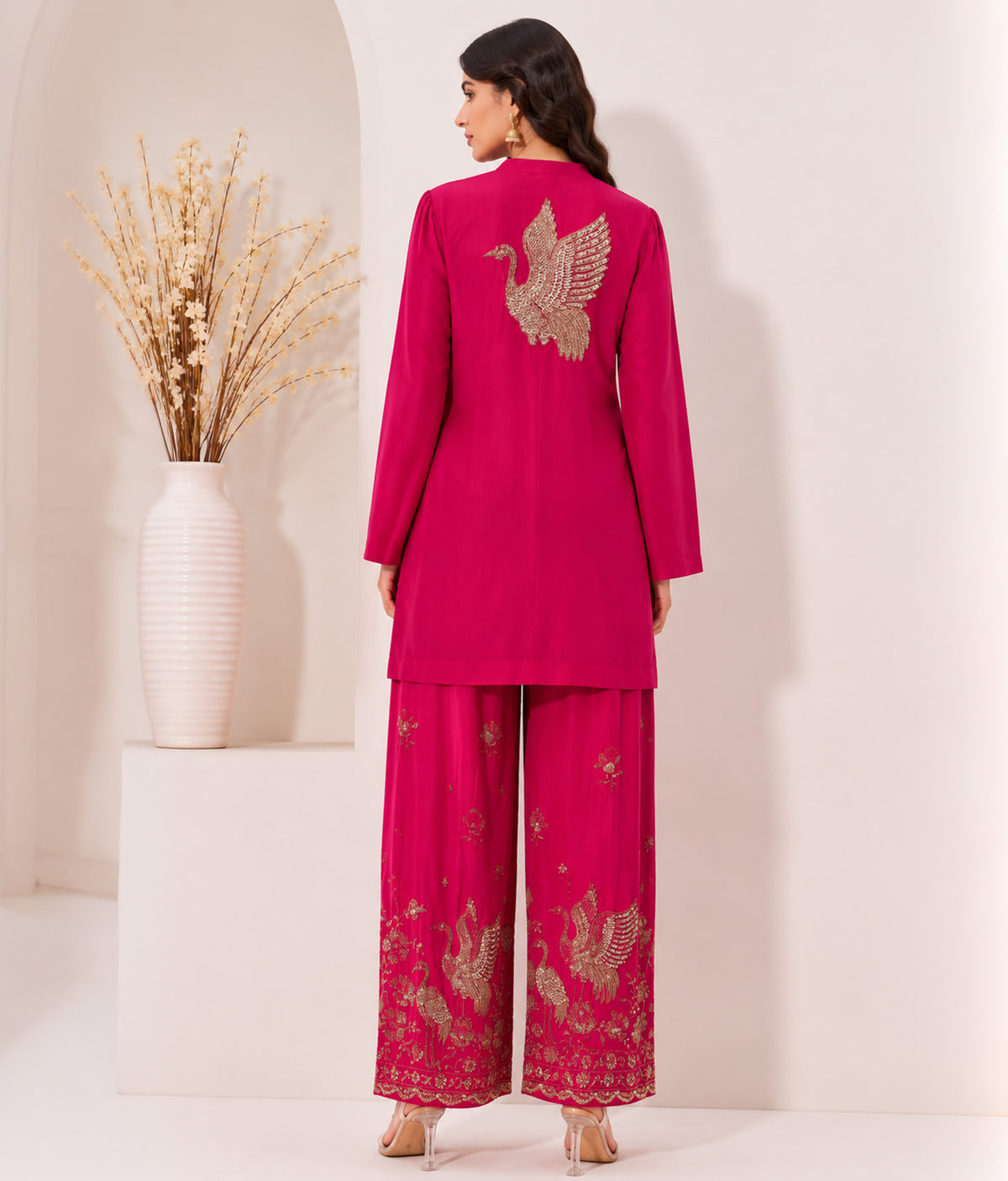 Fuchsia Flamingo Coord set