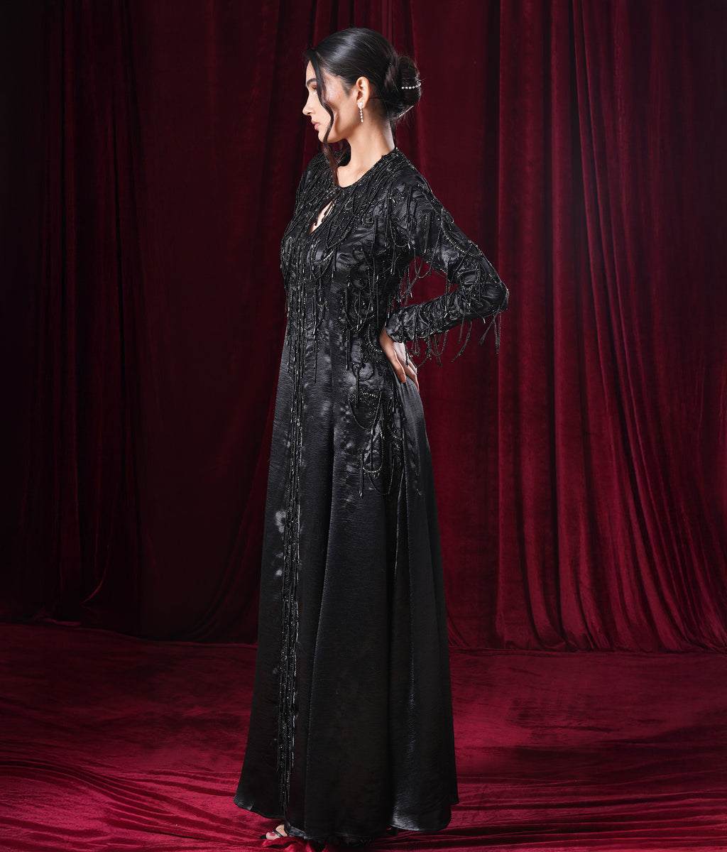 Noir Empress Keyhole Gown