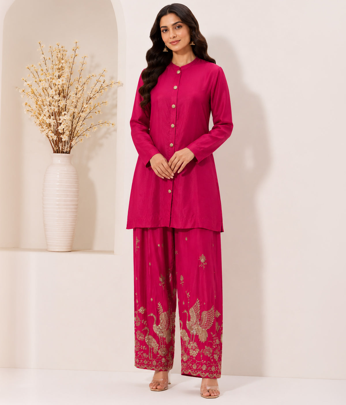 Fuchsia Flamingo Coord set