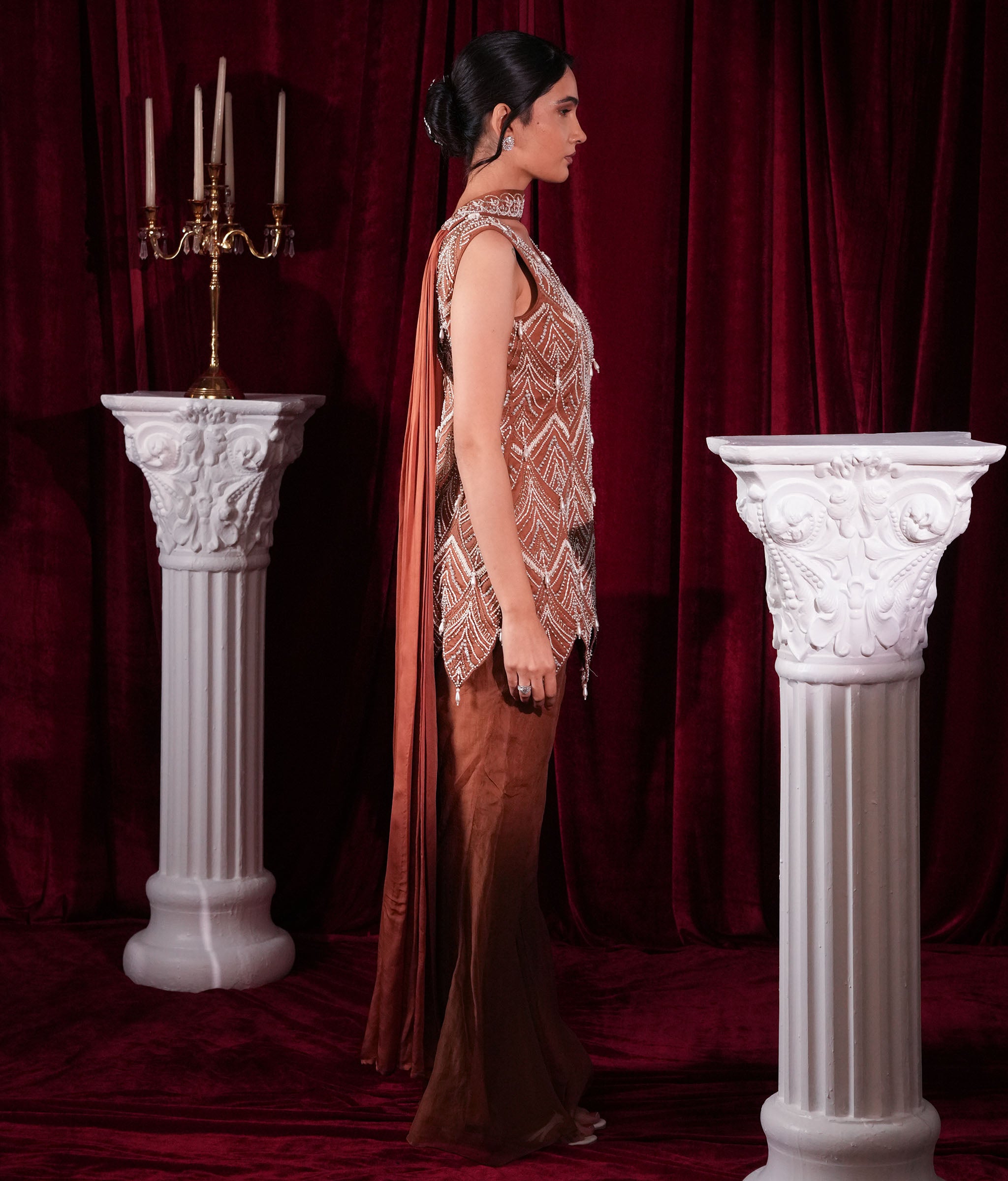 Mocha Petalia 3-piece Set