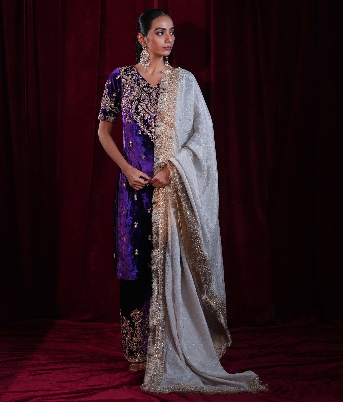 Zar Banafsha Suit Set