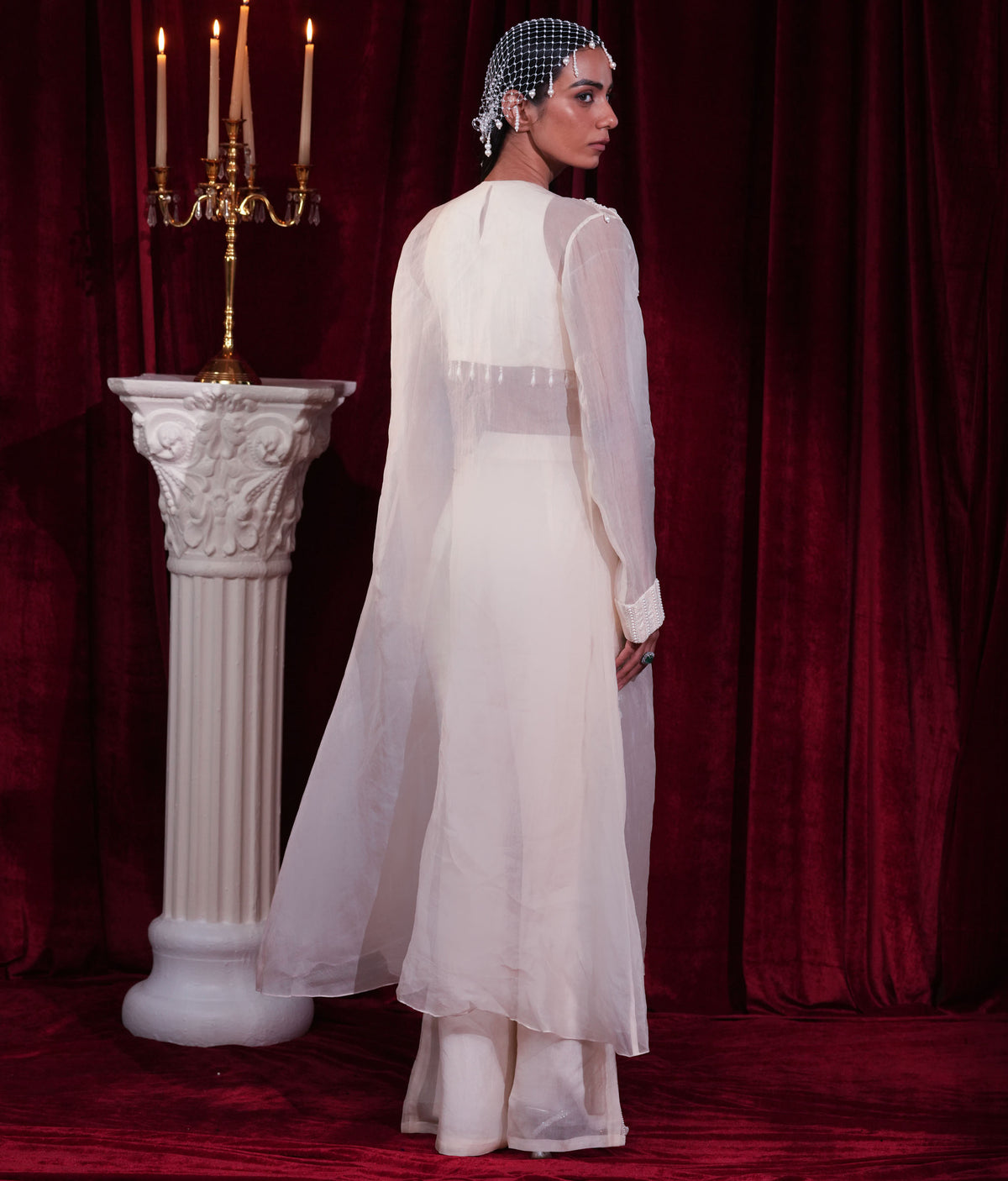 Pearl Halo Set