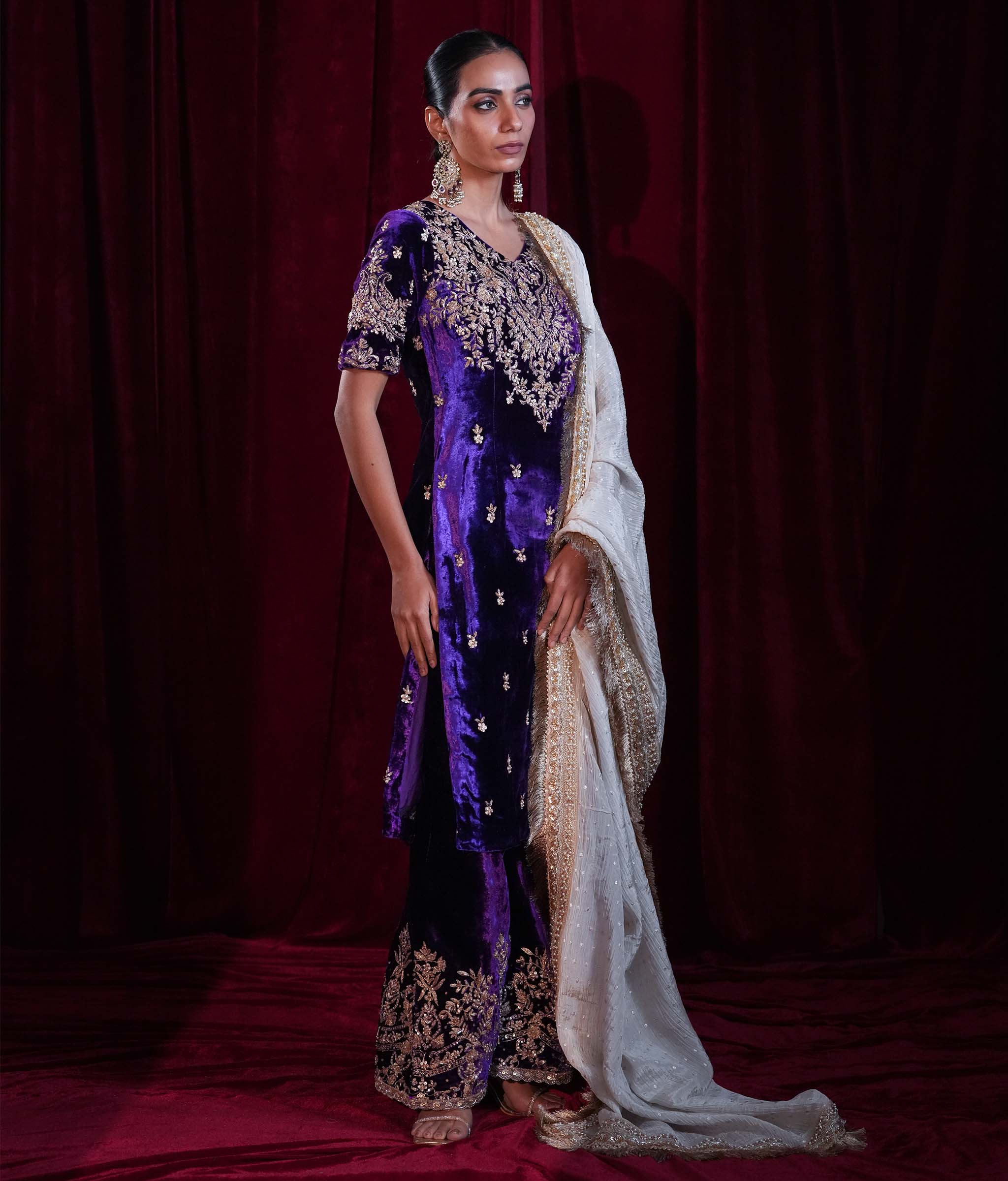 Zar Banafsha Suit Set