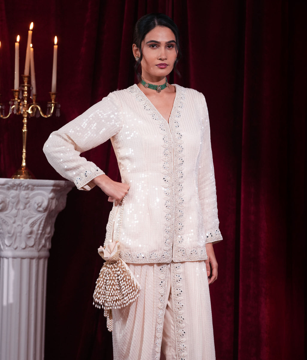 Opal Mirage Dhoti Kurta Set