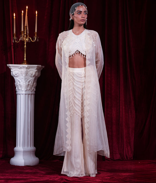 Pearl Halo Set