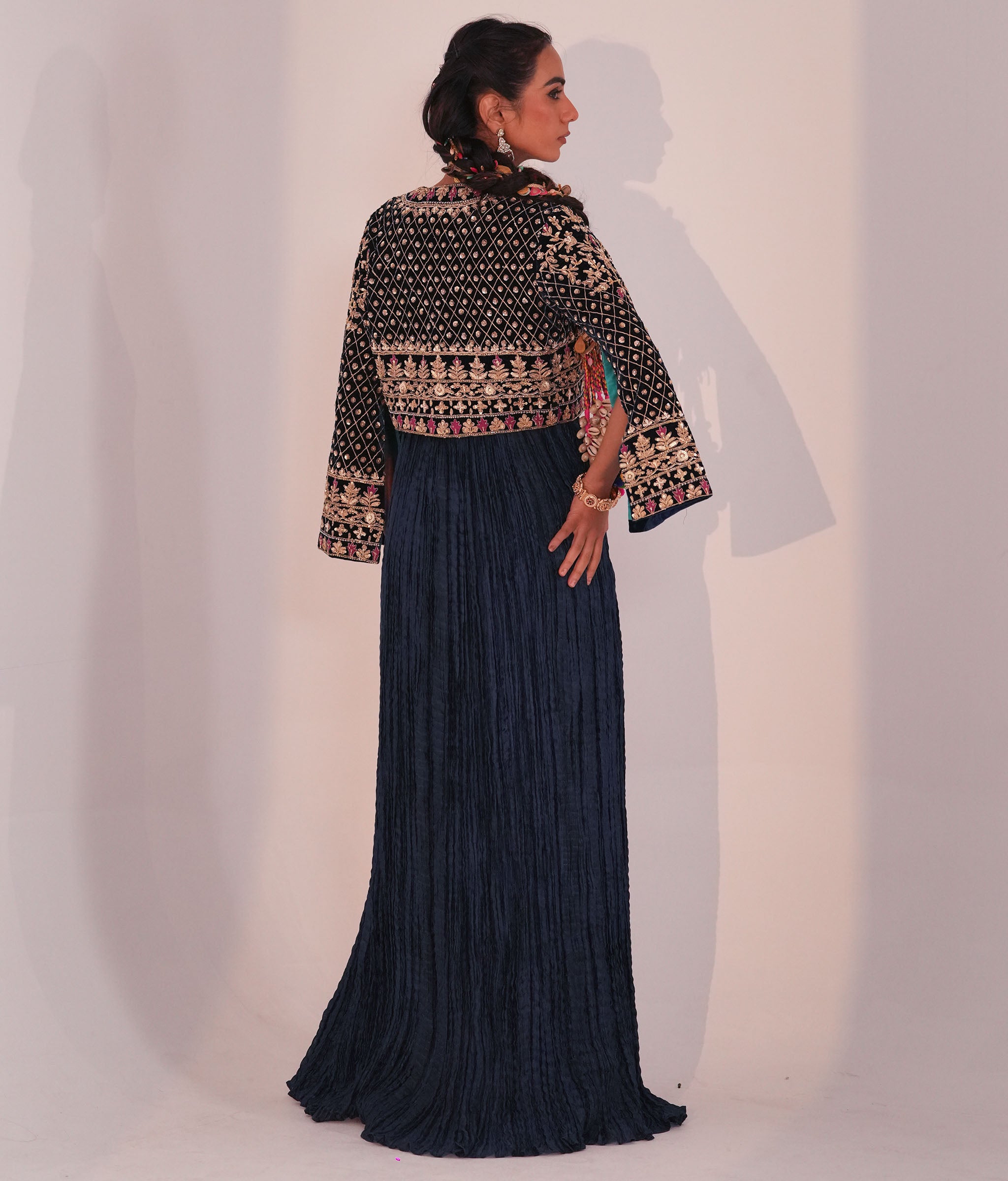 Neel Darbar Anarkali Set