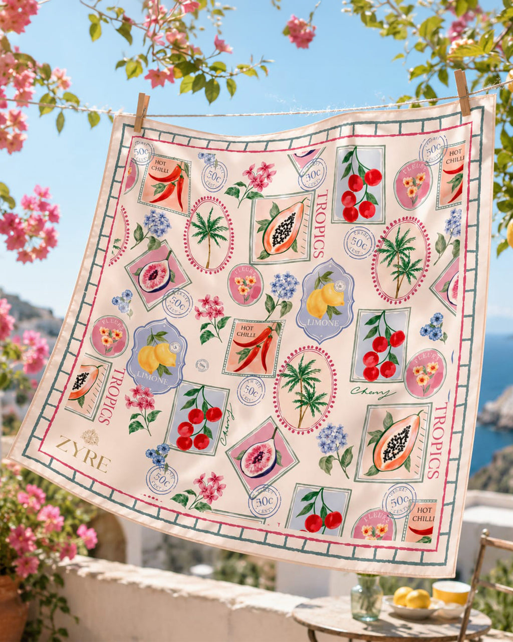 It's Giving Amalfi Scarf